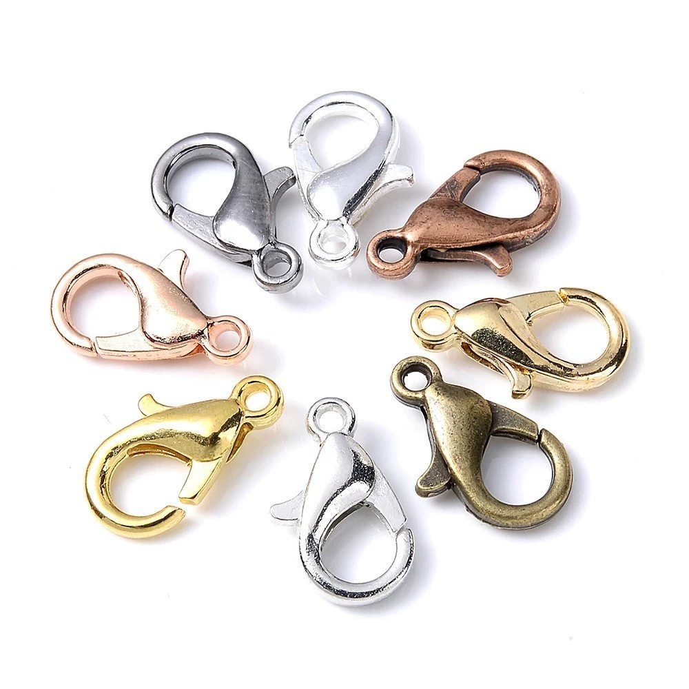 Jewelry Making Materials - 100pcs 9 12 14mm Zinc Alloy