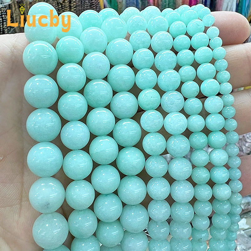 Jewelry Making Amazon - Natural Stone Green Amazon Crystal Chalcedony