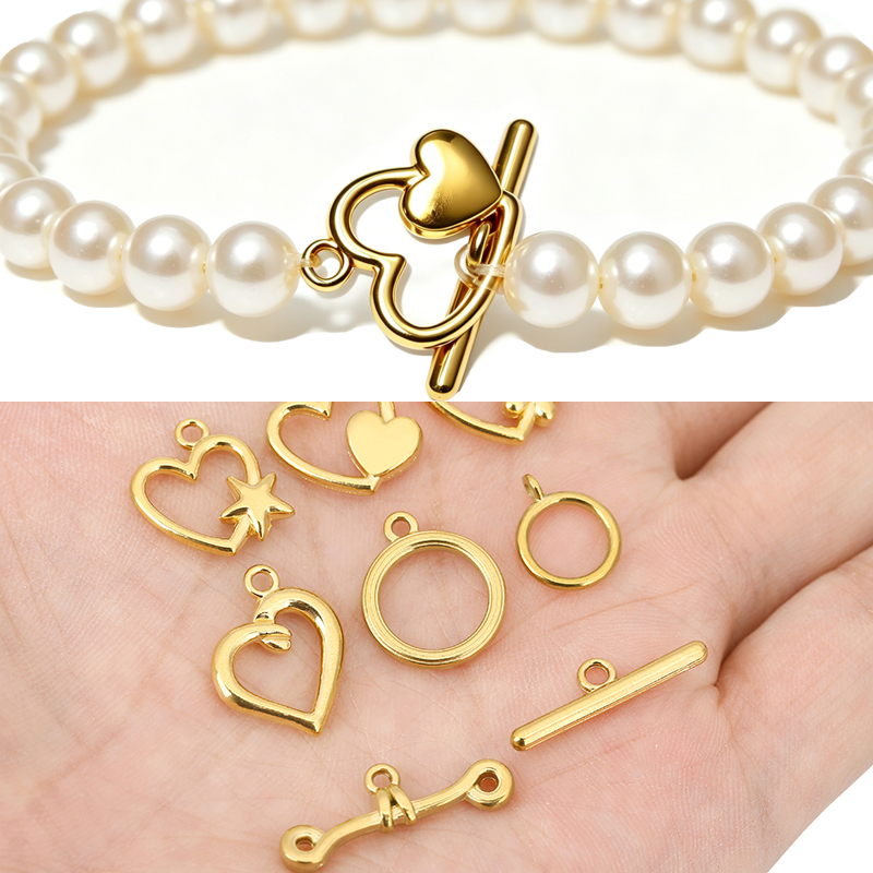Jewelry Making Materials - 5sets PVD Never Fade Stainless Steel