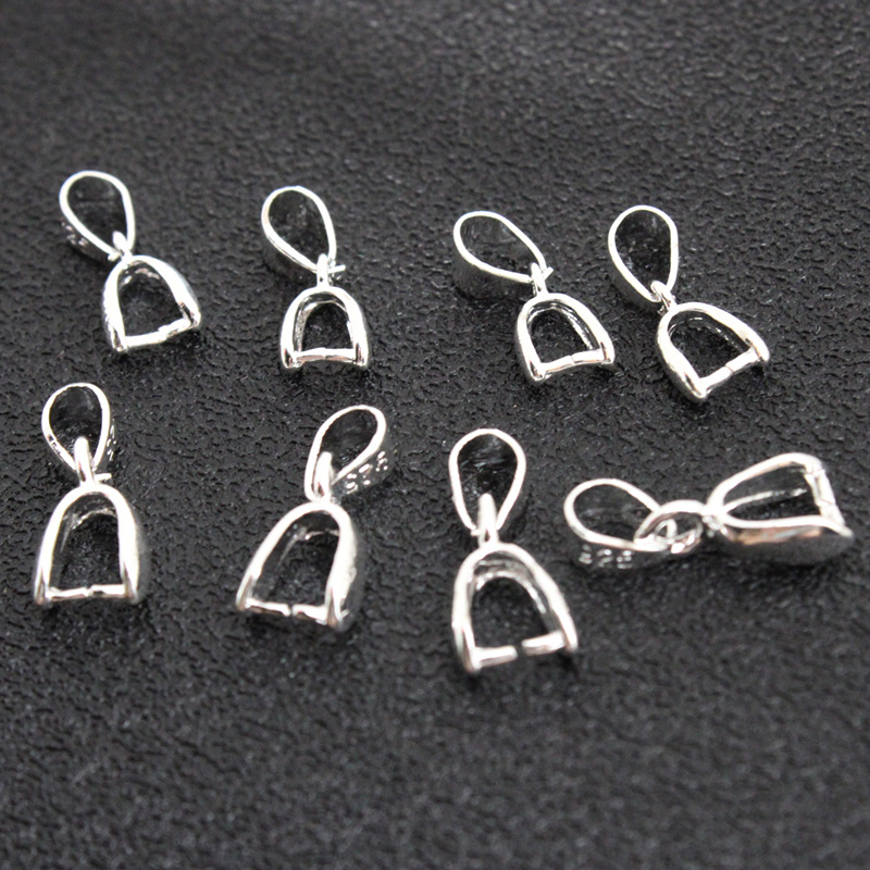 Jewelry Making Materials - 10Pcs 925 Stering Silver Plated Copper