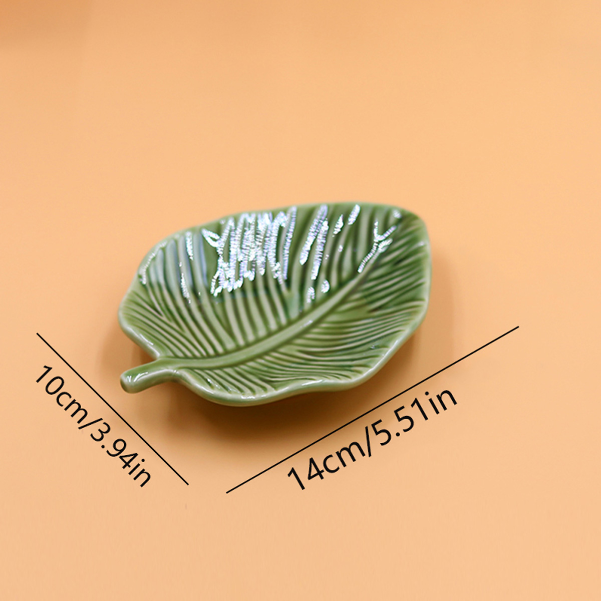 1Pcs Leaf-Shaped Jewelry Organ - Jewelry Making Tray recension och pris