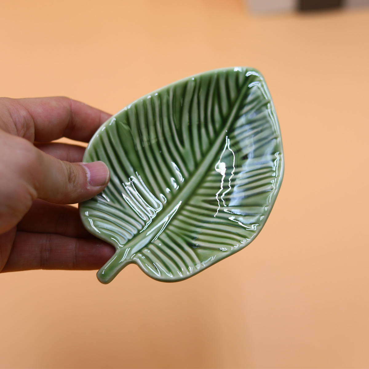 1Pcs Leaf-Shaped Jewelry Organ - Jewelry Making Tray recension och pris
