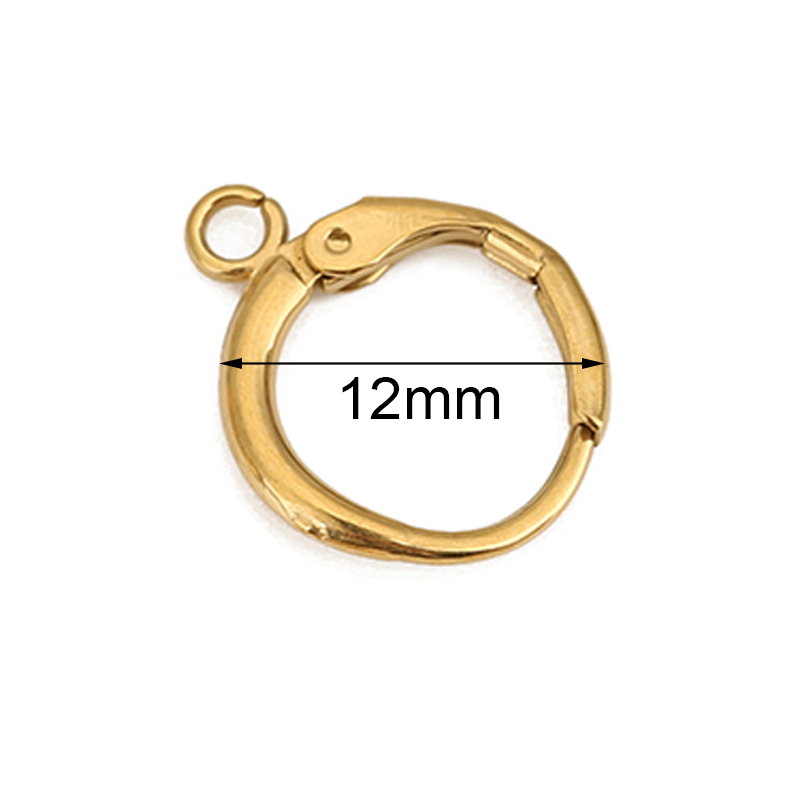 10pcs PVD Never Fade Stainless - Jewelry Making Materials recension och pris