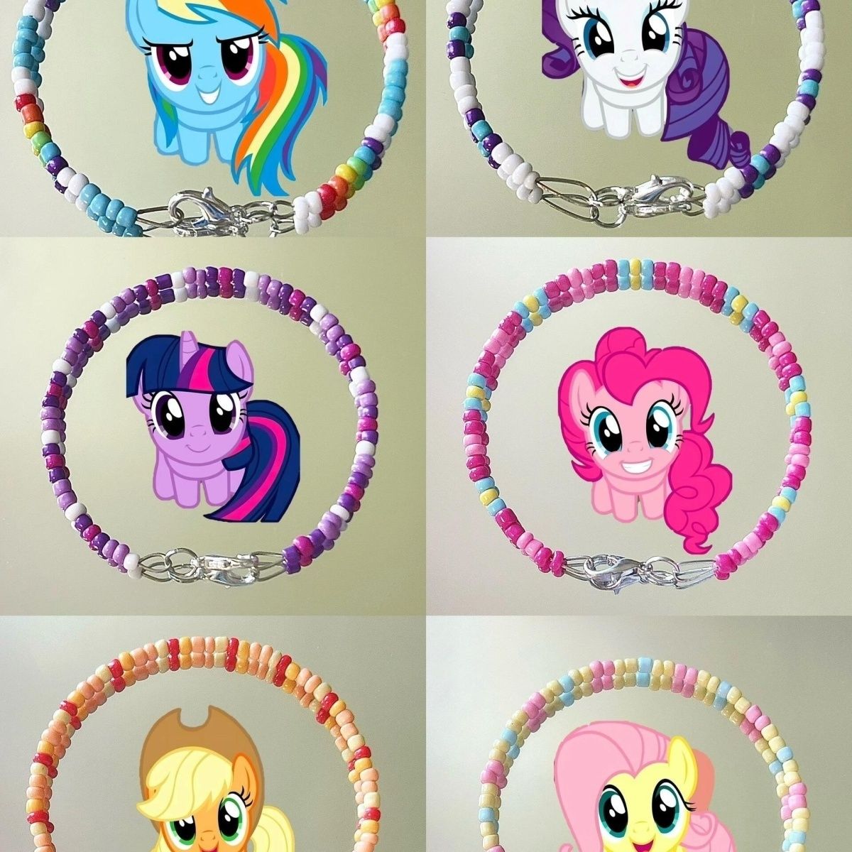 My Little Pony colorful rice b - Jewelry Making recension och pris