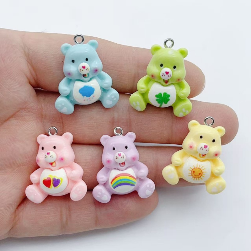 10pcs cartoon animal charm pen - Jewelry Making recension och pris