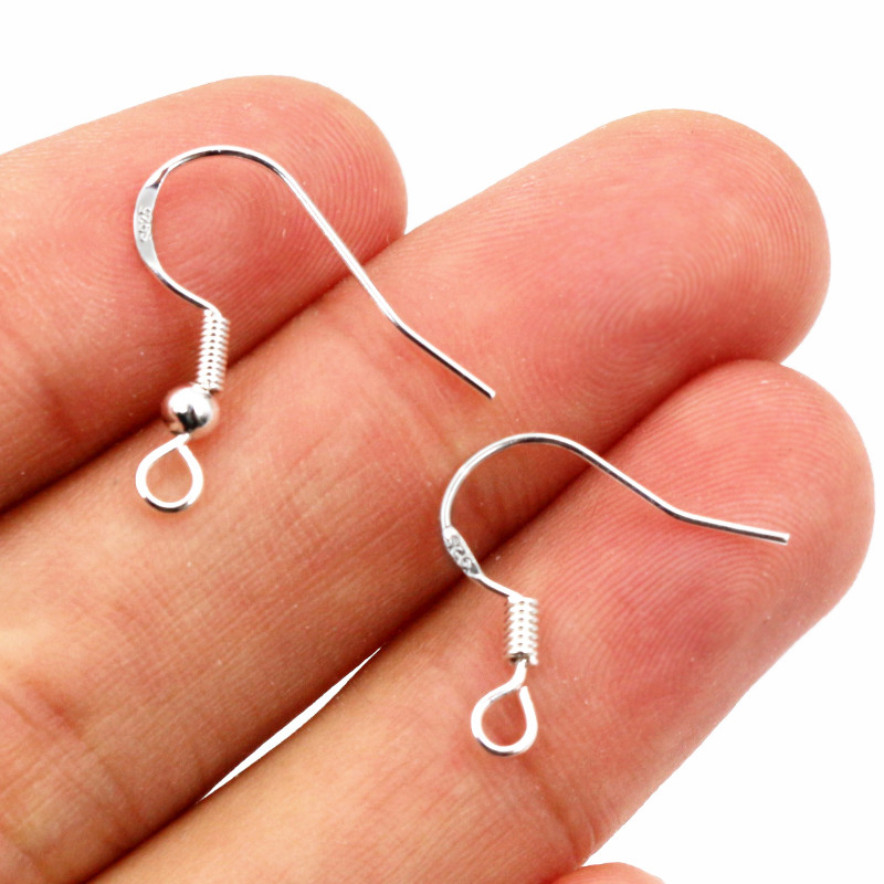 50pcs 16mm 925 Sterling Silver - Jewelry Making Metals recension och pris