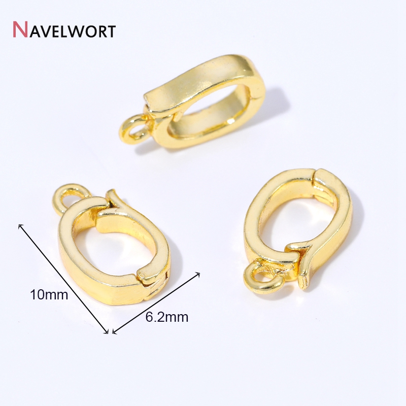 14K/18K Gold Plated Brass Meta - Jewelry Making Materials recension och pris