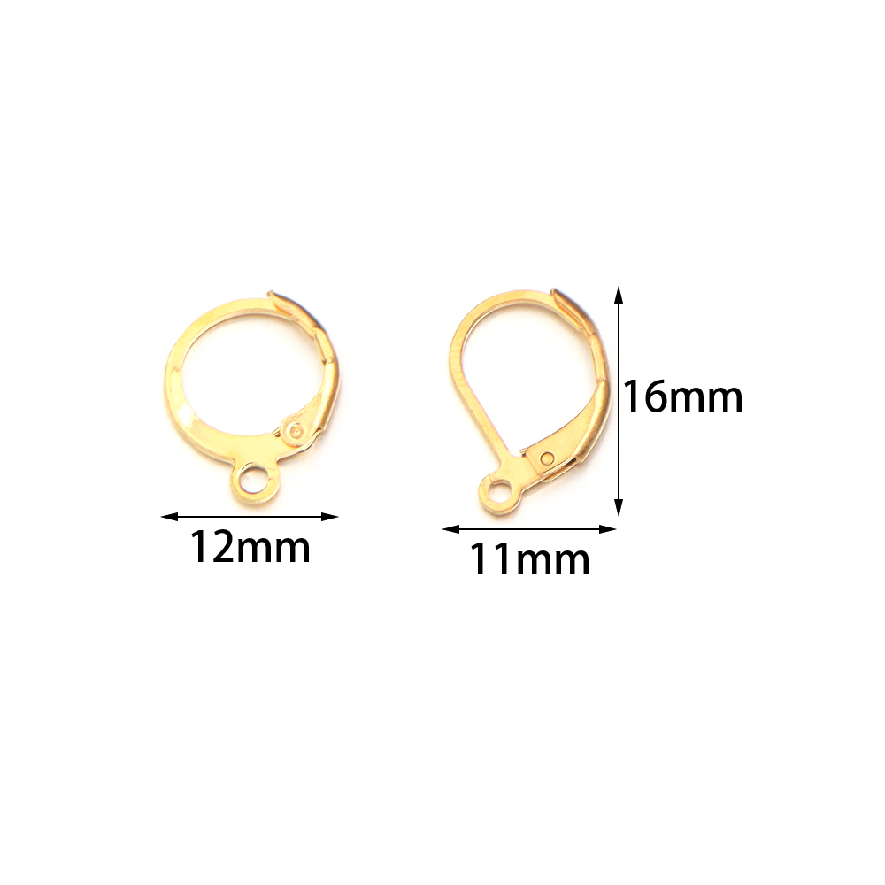 20pcs/lot Stainless Steel Ear  - Jewelry Making Materials recension och pris