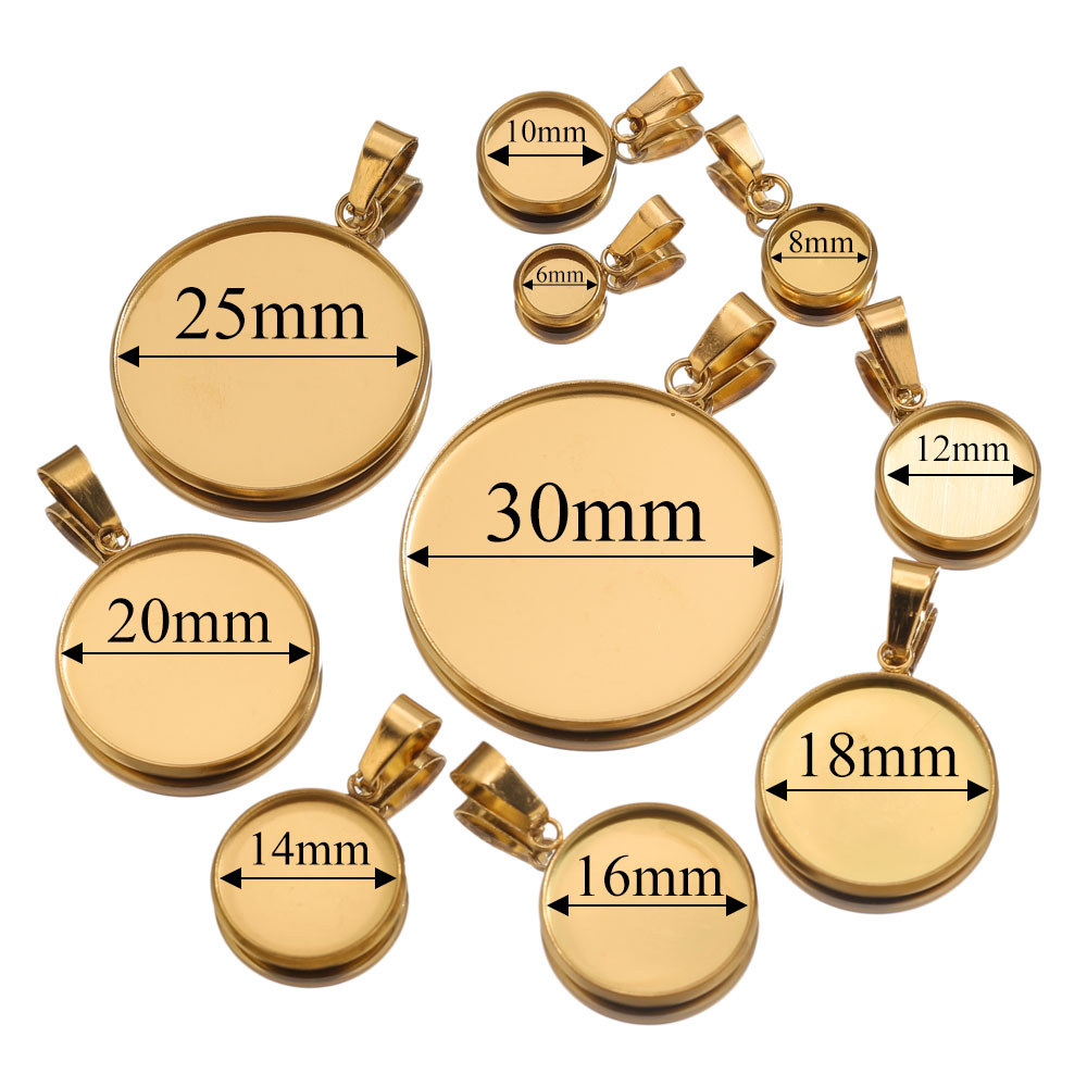 10pcs Stainless Steel Gold Pen - Jewelry Making Tray recension och pris