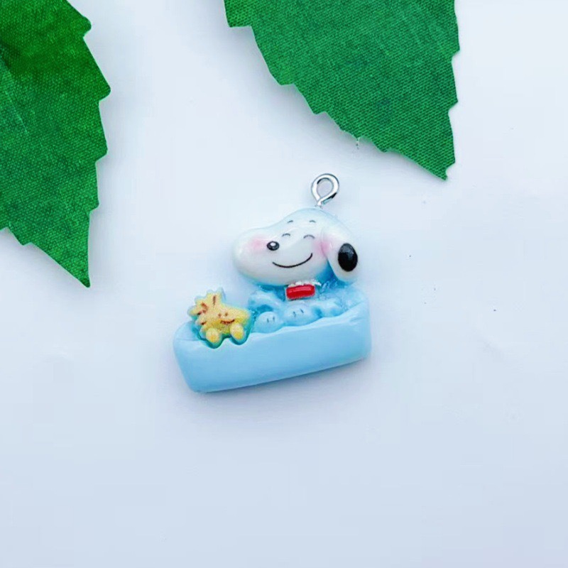 12pcs resin cartoon dog pendan - Jewelry Making recension och pris
