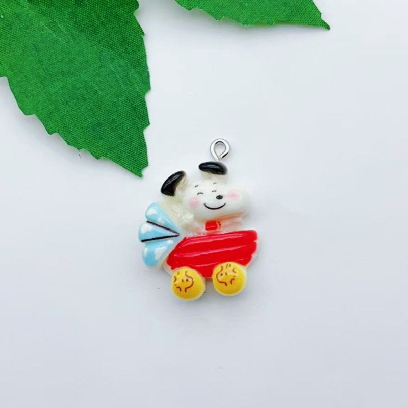 12pcs resin cartoon dog pendan - Jewelry Making recension och pris
