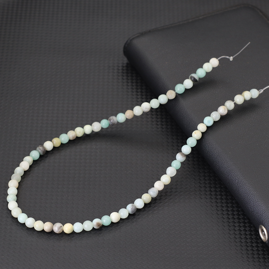 Grade A 4/6/8/10mm Natural Ama - Jewelry Making Amazon recension och pris