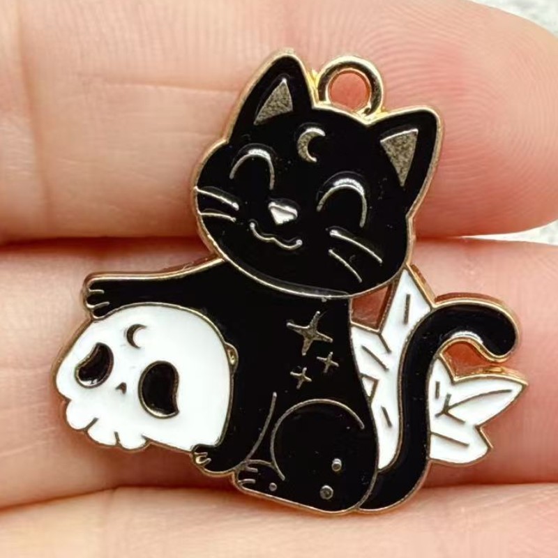 10pcs Original Alloy Enamel Bl - Jewelry Making recension och pris