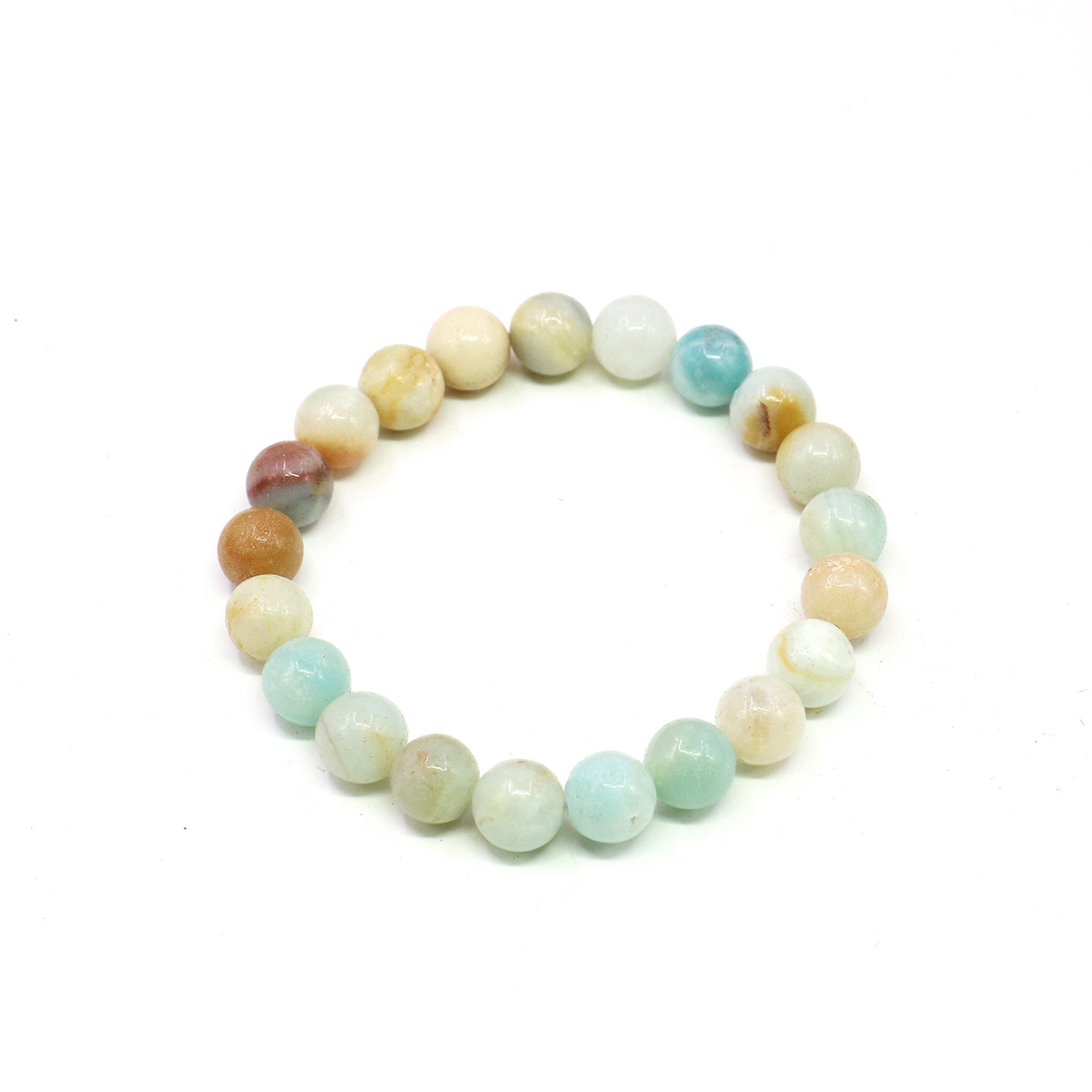 8mm Natural Round Blue Amazon  - Jewelry Making Amazon recension och pris