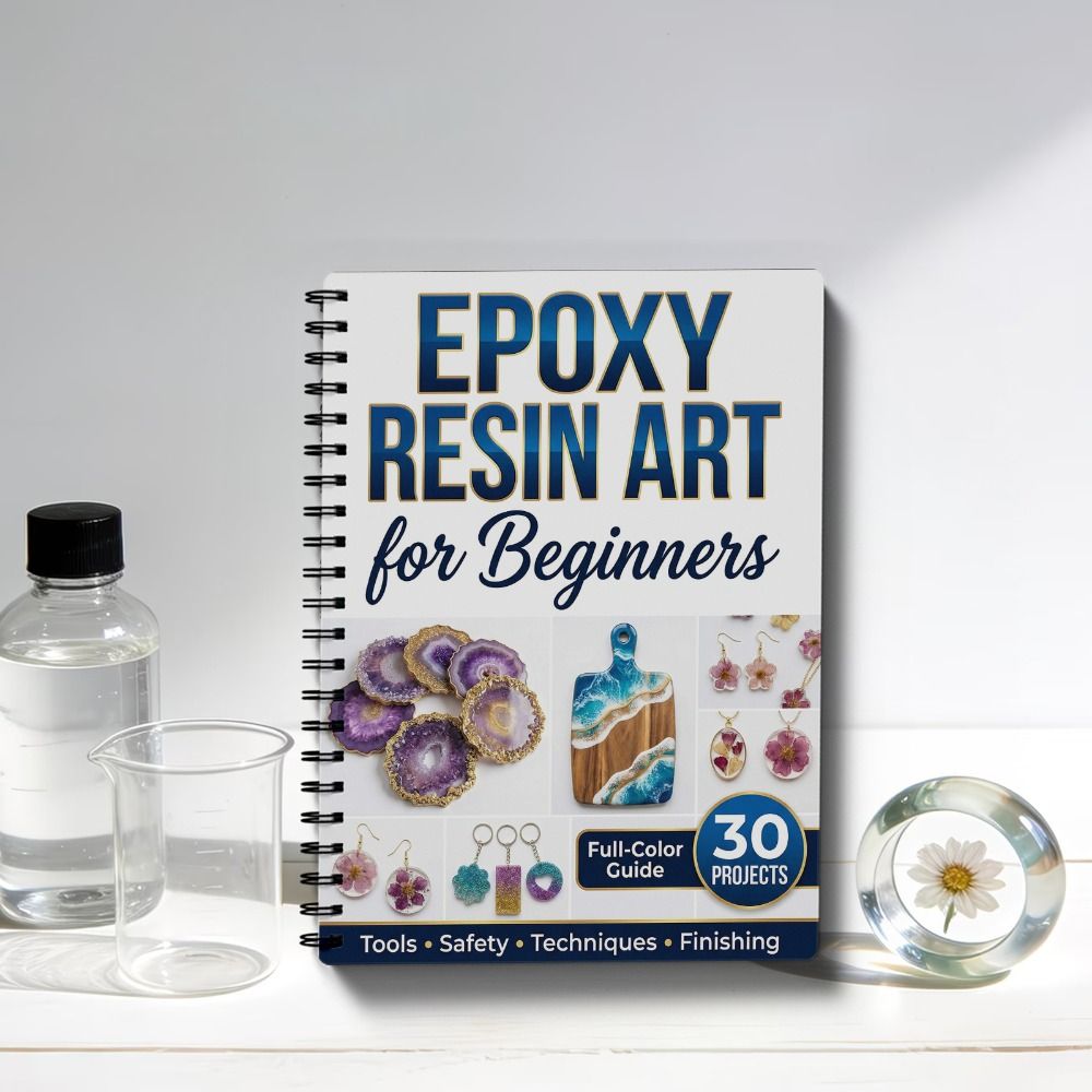 Step-by-Step Epoxy Resin Art H - Jewelry Making For Beginners Book recension och pris
