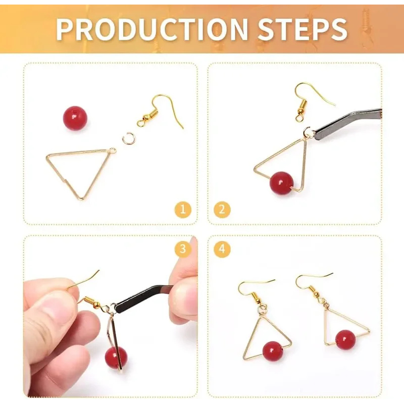 100/500pcs DIY Earring Finding - Jewelry Making Metals recension och pris