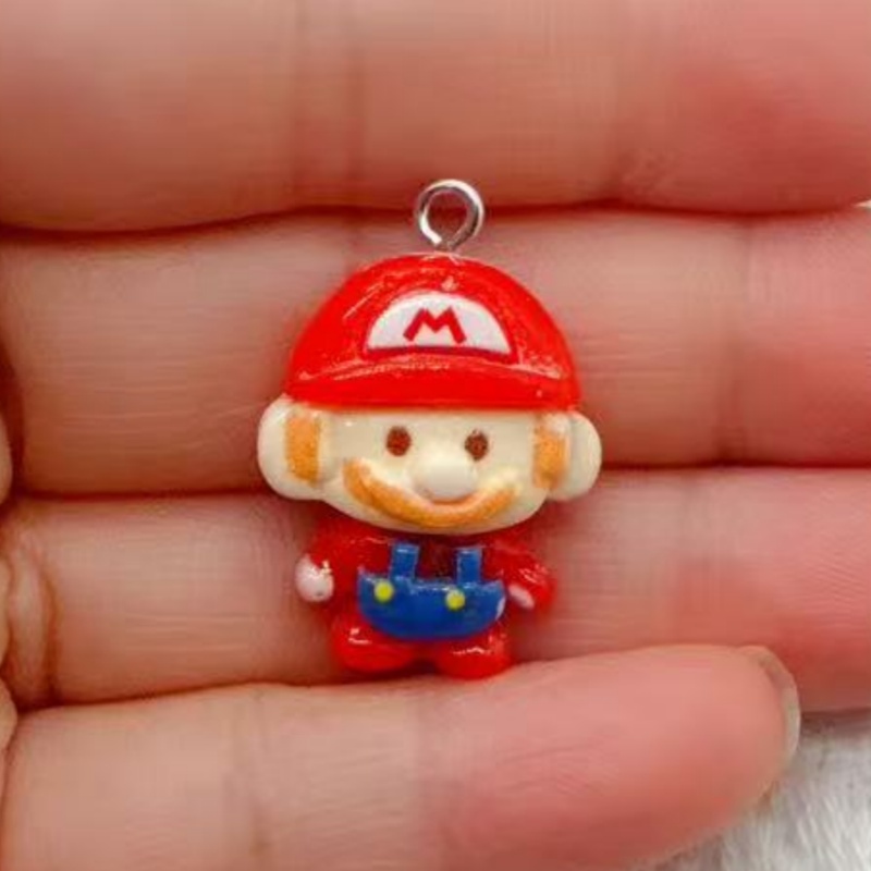 10pcs resin cartoon pendant, D - Jewelry Making recension och pris