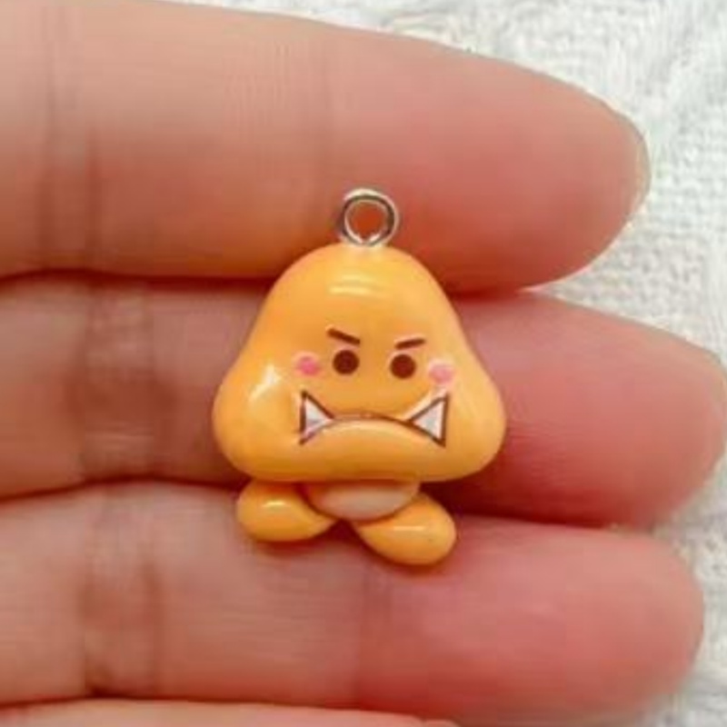10pcs resin cartoon pendant, D - Jewelry Making recension och pris