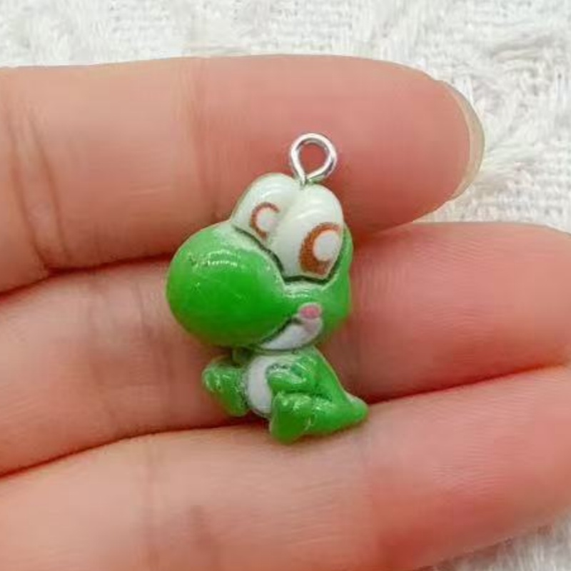 10pcs resin cartoon pendant, D - Jewelry Making recension och pris