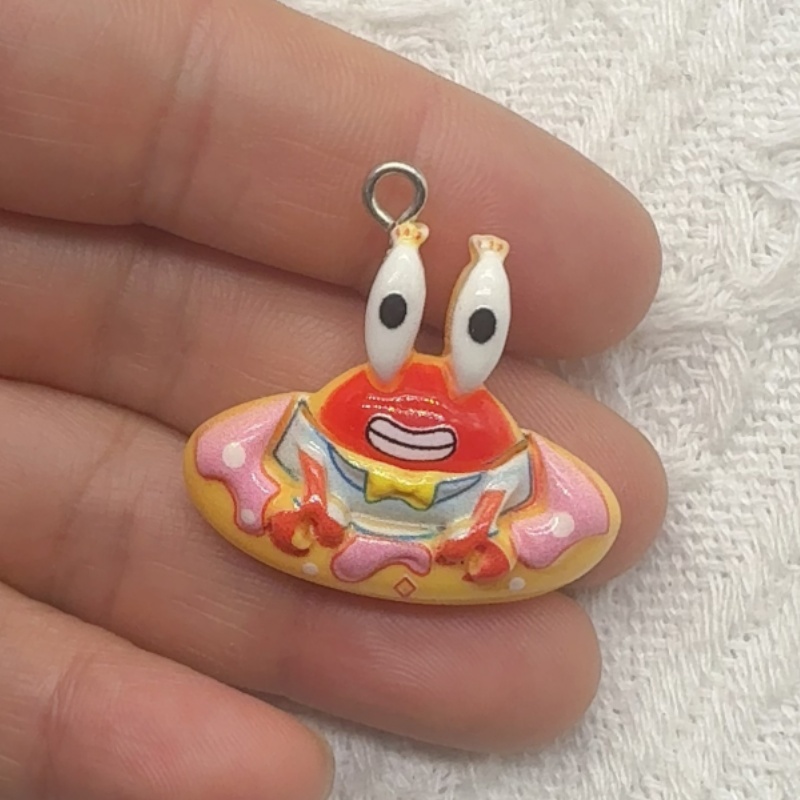 10pcs cartoon resin pendant, D - Jewelry Making recension och pris