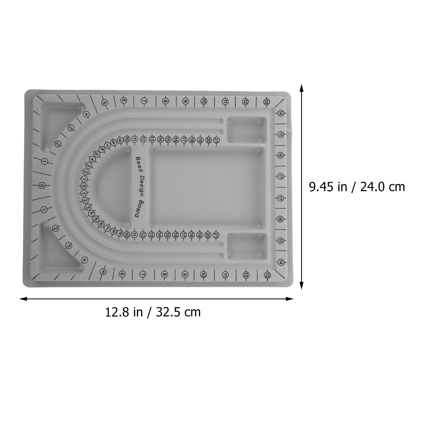 2Pcs Bead Design Board Jewelry - Jewelry Making Tray recension och pris