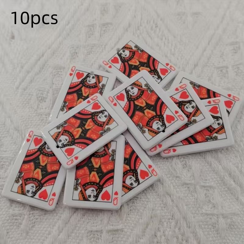 10pcs acrylic double-sided sim - Jewelry Making recension och pris