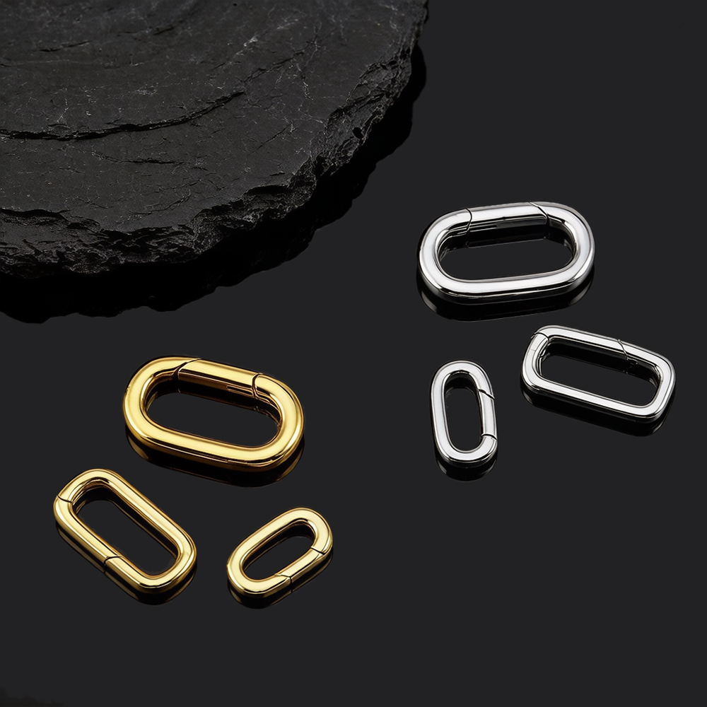2pcs 18K Gold Plated Filled Ov - Jewelry Making Materials recension och pris